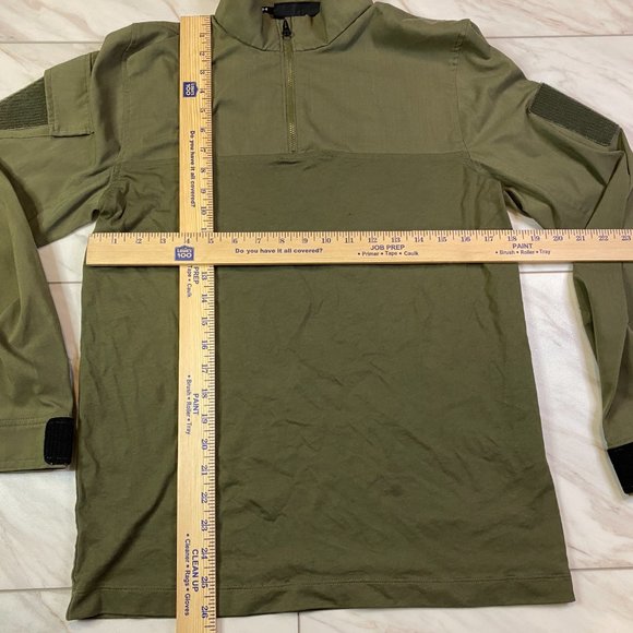 Under Armour Tactical 1/4 Zip Pullover Long Sleeve Olive Green Medium M - Picture 7 of 7